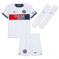 Paris Saint-Germain Marquinhos #5 Auswärts Trikotsatz Kinder 2023-24 Kurzarm (+ Kurze Hosen)